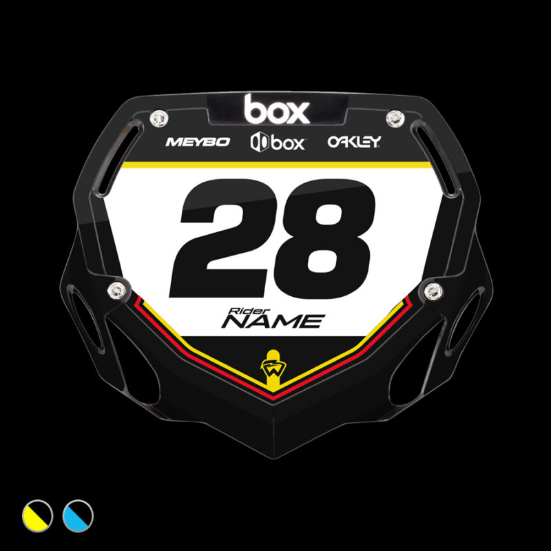 BMX Numberplate Dozzle