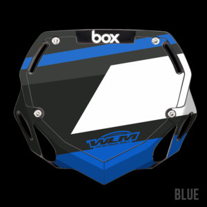 BMX Numberplate Dunk2 Blue