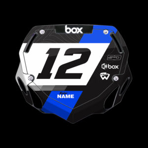 BMX Numberplate Norden Blue