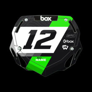 BMX Numberplate Norden Groen