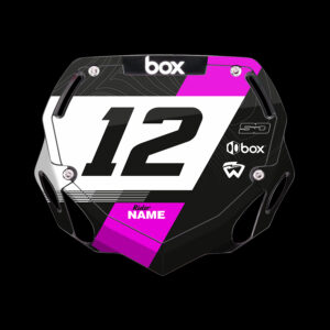 BMX Numberplate Norden Pink