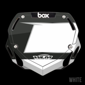 BMX Numberplate Revo2 White