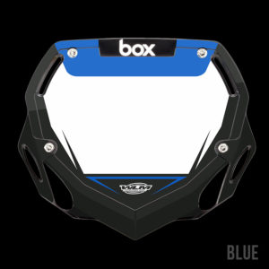 BMX Numberplate Tiro2 Blue