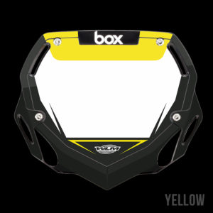 BMX Numberplate Tiro2 Yellow