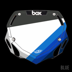BMX Numberplate Zero2 Blue