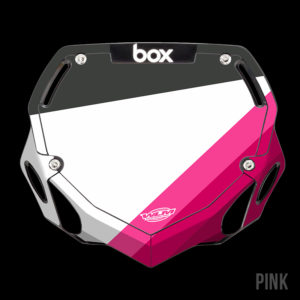 BMX Numberplate Zero2 Pink