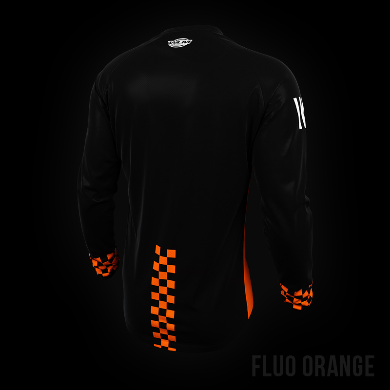 Checkered Fluo Orange2