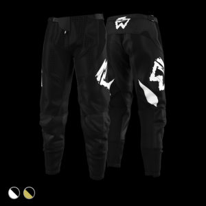 MX Broek Country Black White Front