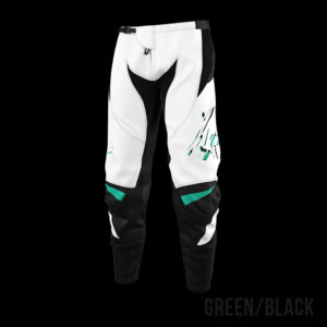 MX Broek Dashing Green Black 1