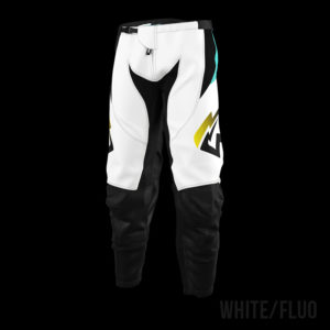 MX Broek Genus White Fluo 1