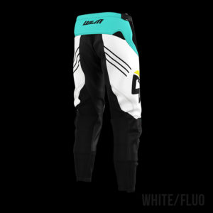 MX Broek Genus White Fluo 2