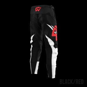 MX Broek Hyper Black Red 2