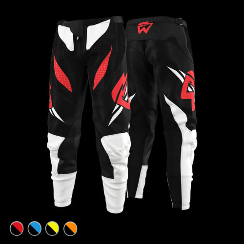 MX Broek Hyper Red Front