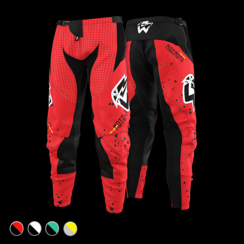 MX Broek Nizza Red Front