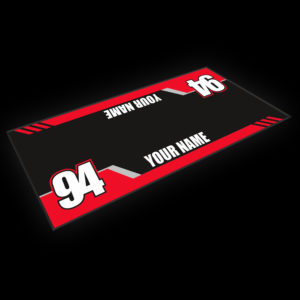 Paddock mat Racing Red