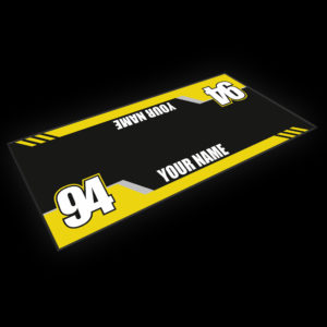 Paddock mat Racing Yellow