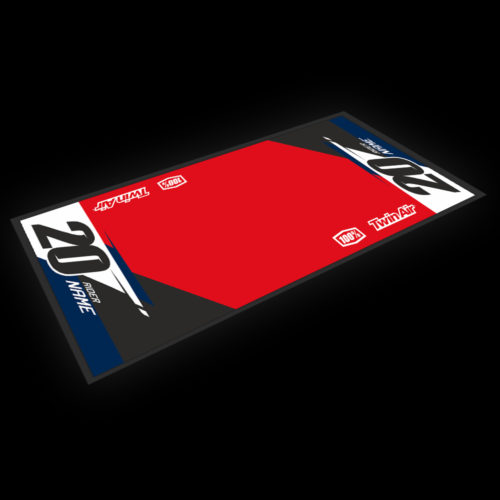 Paddock mat Rex Red