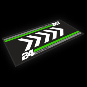 Paddock mat Stripes Green