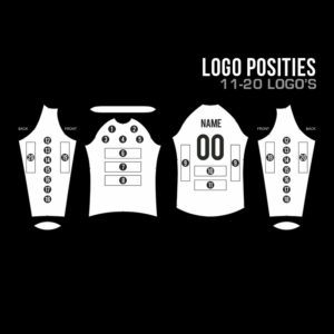 Shirt Logo positie 11 20