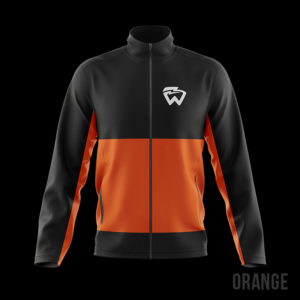 jacket race2 orange2